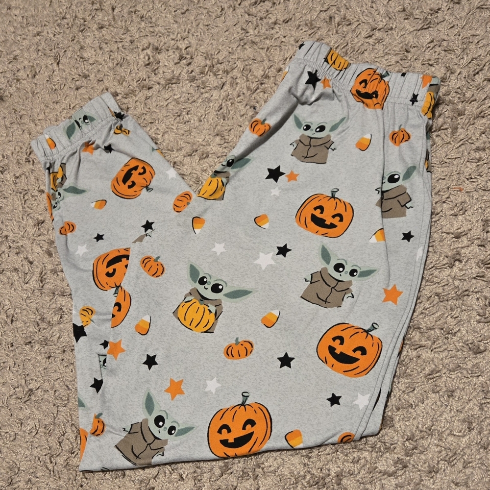 STAR WARS SLUMBER Yoda Sleepwear Bottoms, Size M
